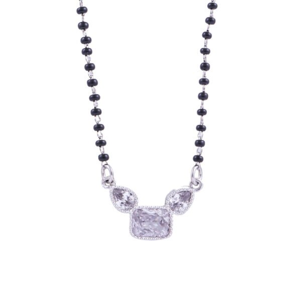 MANGALSUTRA 925ST CZ PENDENT-10501 - Image 3