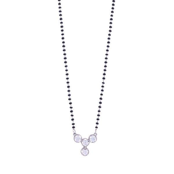 MANGALSUTRA 925ST CZ PENDENT-10504