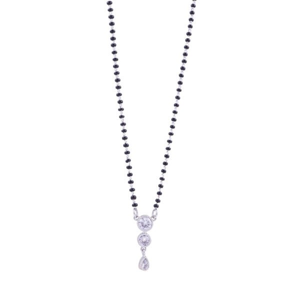 MANGALSUTRA 925ST CZ PENDENT-10505