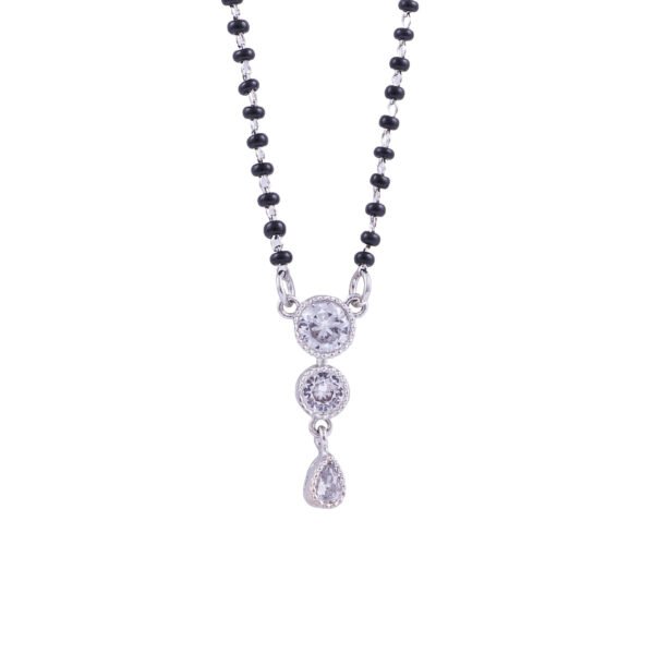 MANGALSUTRA 925ST CZ PENDENT-10505 - Image 2