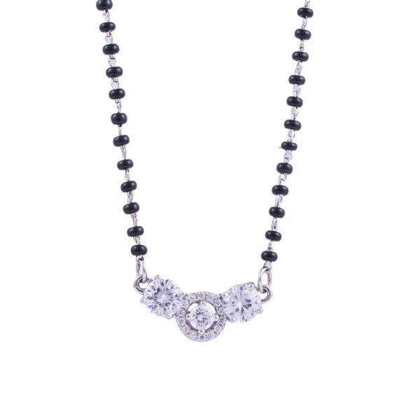 MANGALSUTRA 925ST CZ PENDENT-10508 - Image 2