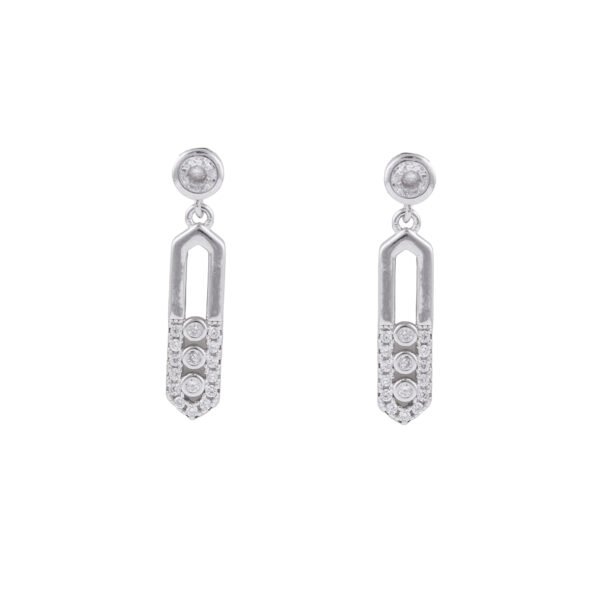 EARING PENDENT MICRO CZ SET 925ST -10528 - Image 2