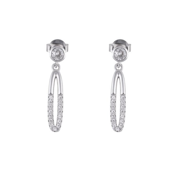 EARING PENDENT MICRO CZ SET 925ST -10531 - Image 2