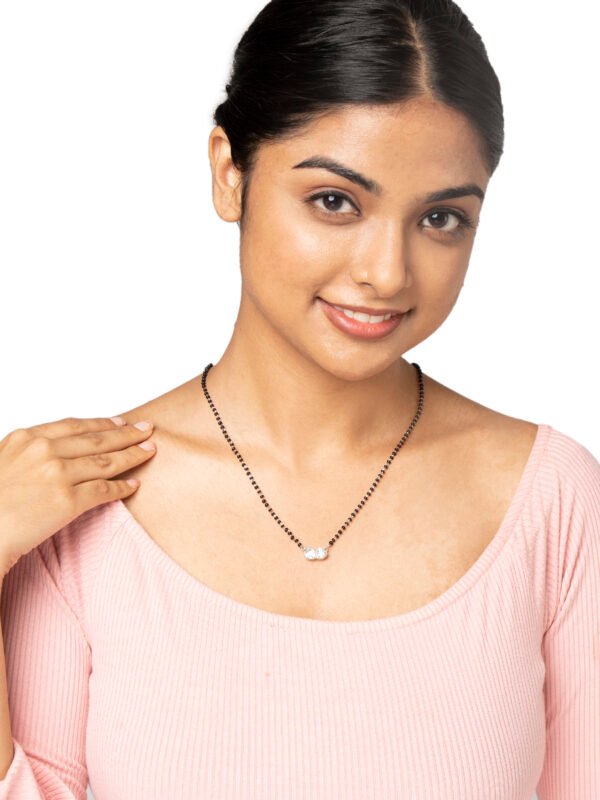 MANGALSUTRA 925ST CZ PENDENT-10503