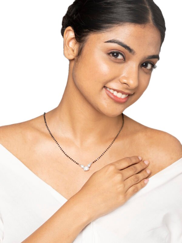 MANGALSUTRA 925ST CZ PENDENT-10501