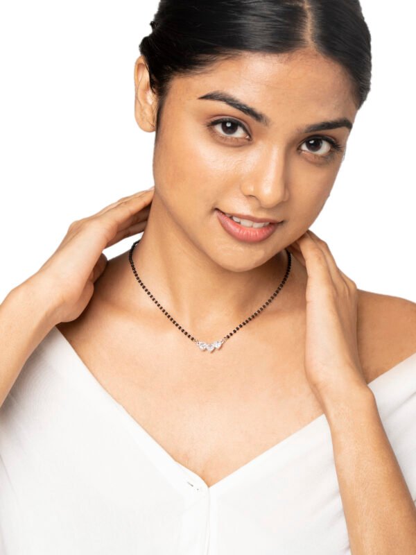 MANGALSUTRA 925ST CZ PENDENT-10510